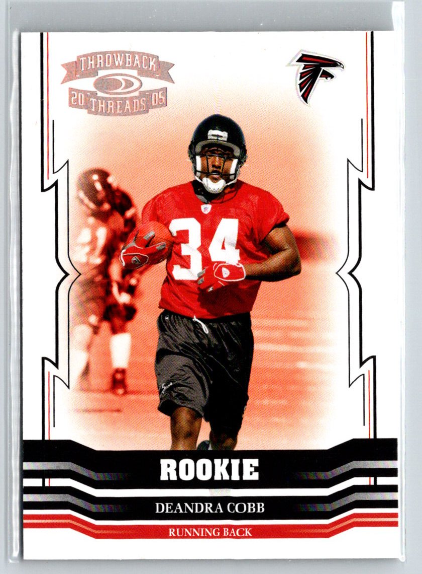 2005 Donruss Throwback Threads #188 Deandra Cobb Bronze Holofoil #/150 i37