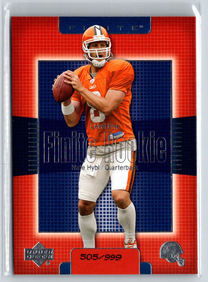 2003 Upper Deck Finite #209 Nate Hybl #/999 i38
