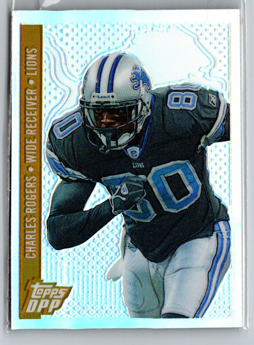 2006 Topps Draft Picks & Prospects Charles Rogers Bronze Refractors /299 i38
