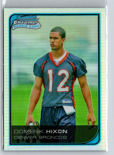 2006 Bowman Chrome #27 Domenik Hixon Refractors #/500 i38