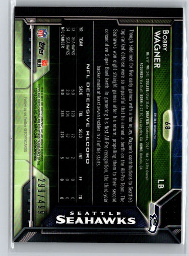 2015 Topps Chrome #68 Bobby Wagner Camo Refractor #/499 i40
