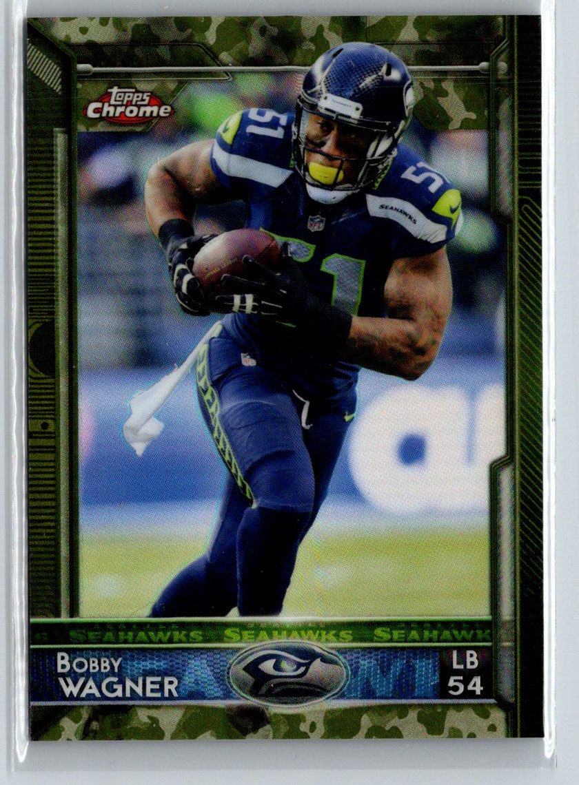 2015 Topps Chrome #68 Bobby Wagner Camo Refractor #/499 i40