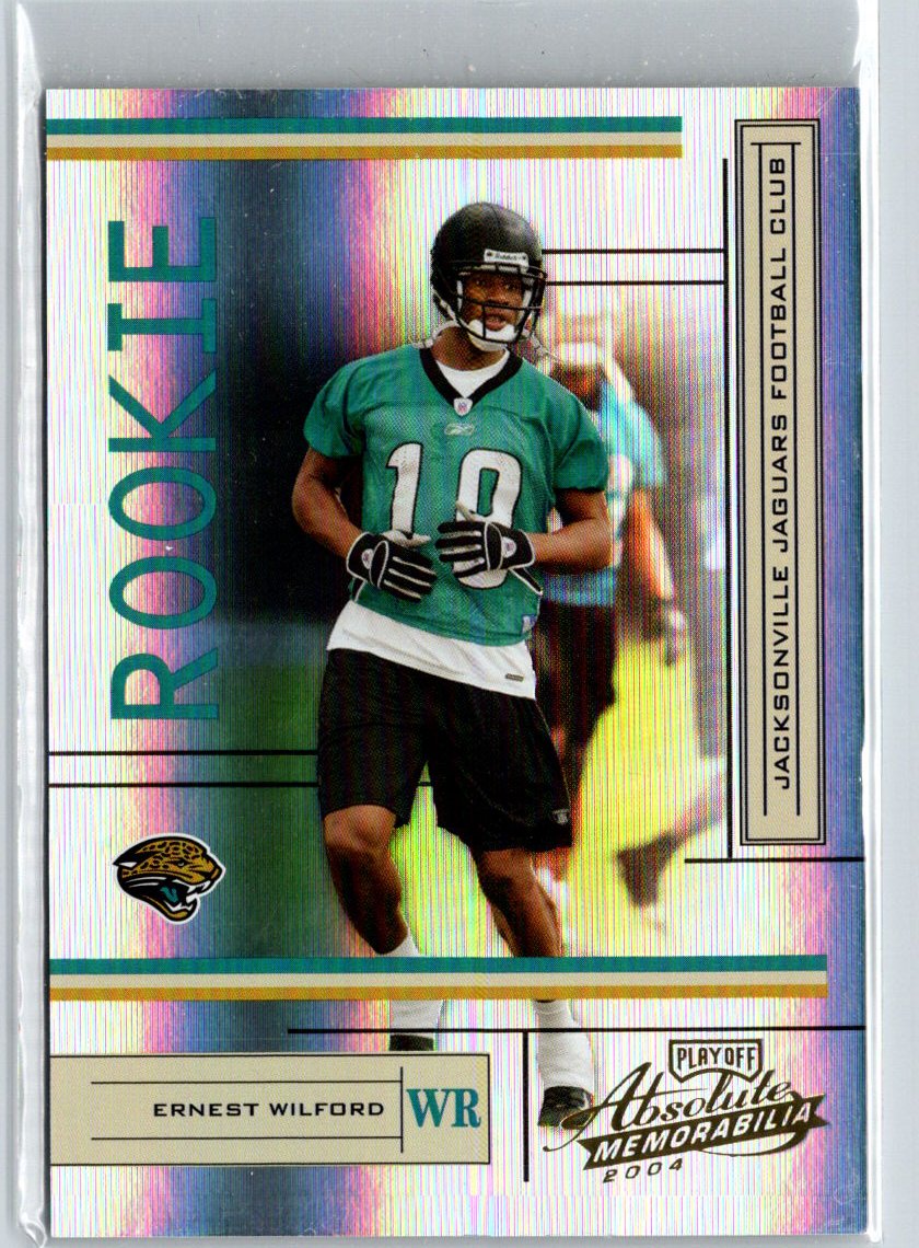 2004 Playoff Absolute Memorabilia #177 Ernest Wilford #/750 i41