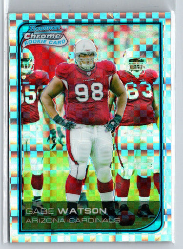 2006 Bowman Chrome #31 Gabe Watson Xfractors #/250 i41