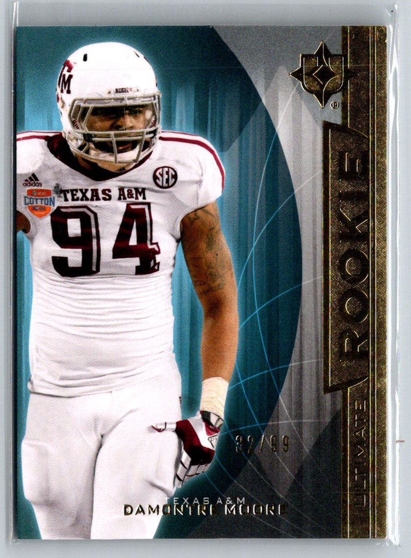 2013 Upper Deck Ultimate Collection #79 Damontre Moore #/99 i42