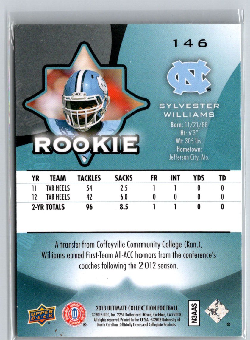 2013 Upper Deck Ultimate Collection #146 Sylvester Williams #/99 i42