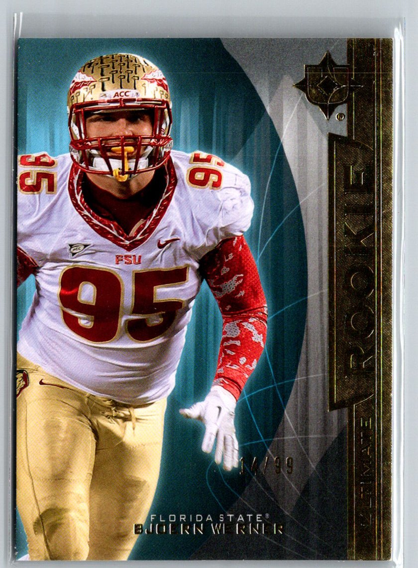 2013 Upper Deck Ultimate Collection #67 Bjoern Werner #/99 i42