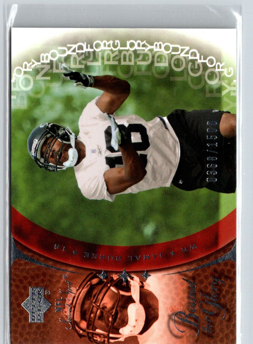 2003 Upper Deck Sweet Spot #120 Jamal Burke #/1500 i43