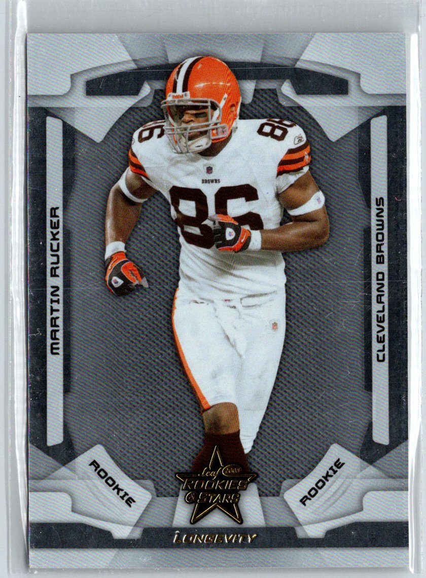 2008 Leaf Rookies & Stars Longevity #163 Martin Rucker Sapphire #/149 i43