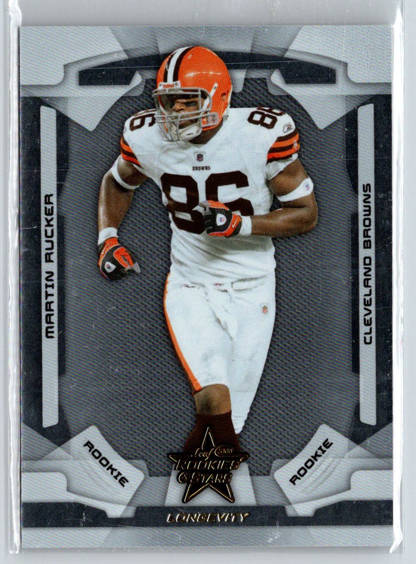 2008 Leaf Rookies & Stars Longevity #163 Martin Rucker #/999 i44