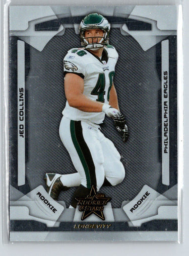 2008 Leaf Rookies & Stars Longevity #144 Jed Collins #/999 i43