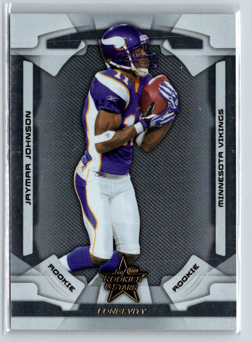 2008 Leaf Rookies & Stars Longevity #195 Jaymar Johnson #/999 i44