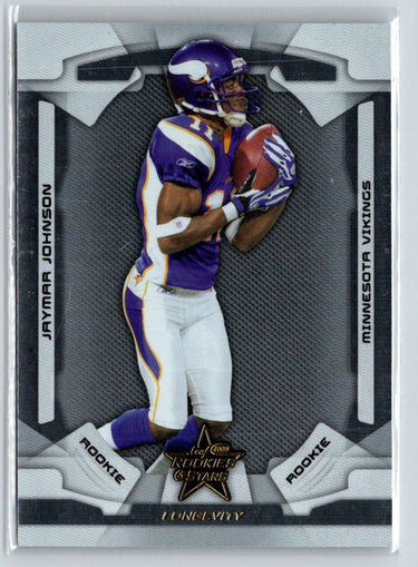 2008 Leaf Rookies & Stars Longevity #195 Jaymar Johnson #/999 i44