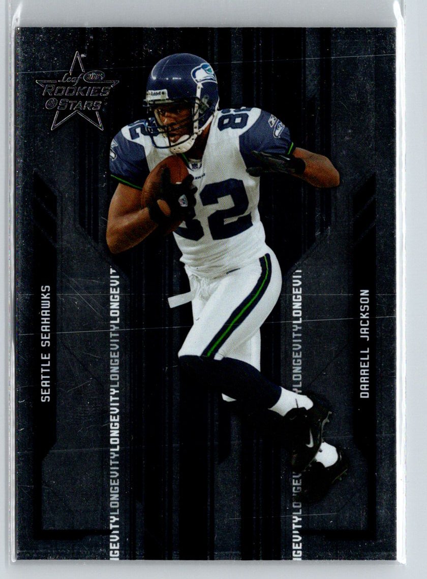 2005 Leaf Rookies & Stars Longevity #83 Darrell Jackson Emerald #/150 i44