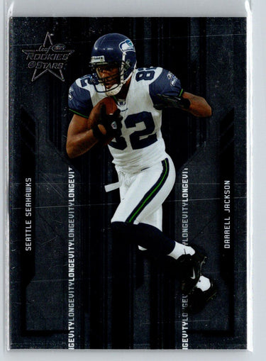 2005 Leaf Rookies & Stars Longevity #83 Darrell Jackson Emerald #/150 i44