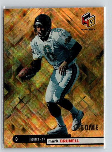 1999 Upper Deck HoloGrFX #AU24 Mark Brunell AuSome i45