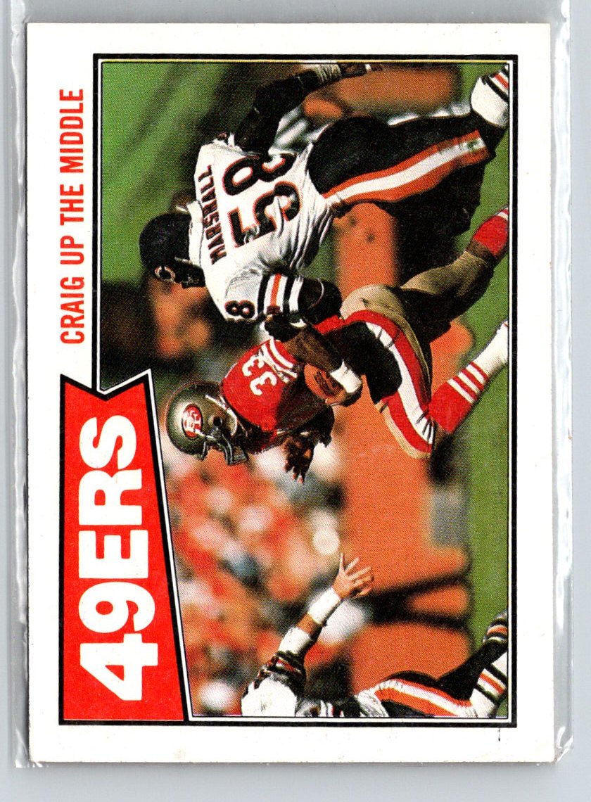1987 Topps #111c Roger Craig i45
