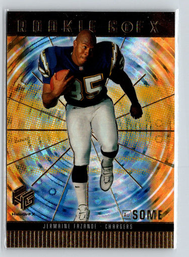 1999 Upper Deck HoloGrFX #79 Jermaine Fazande AuSome i47