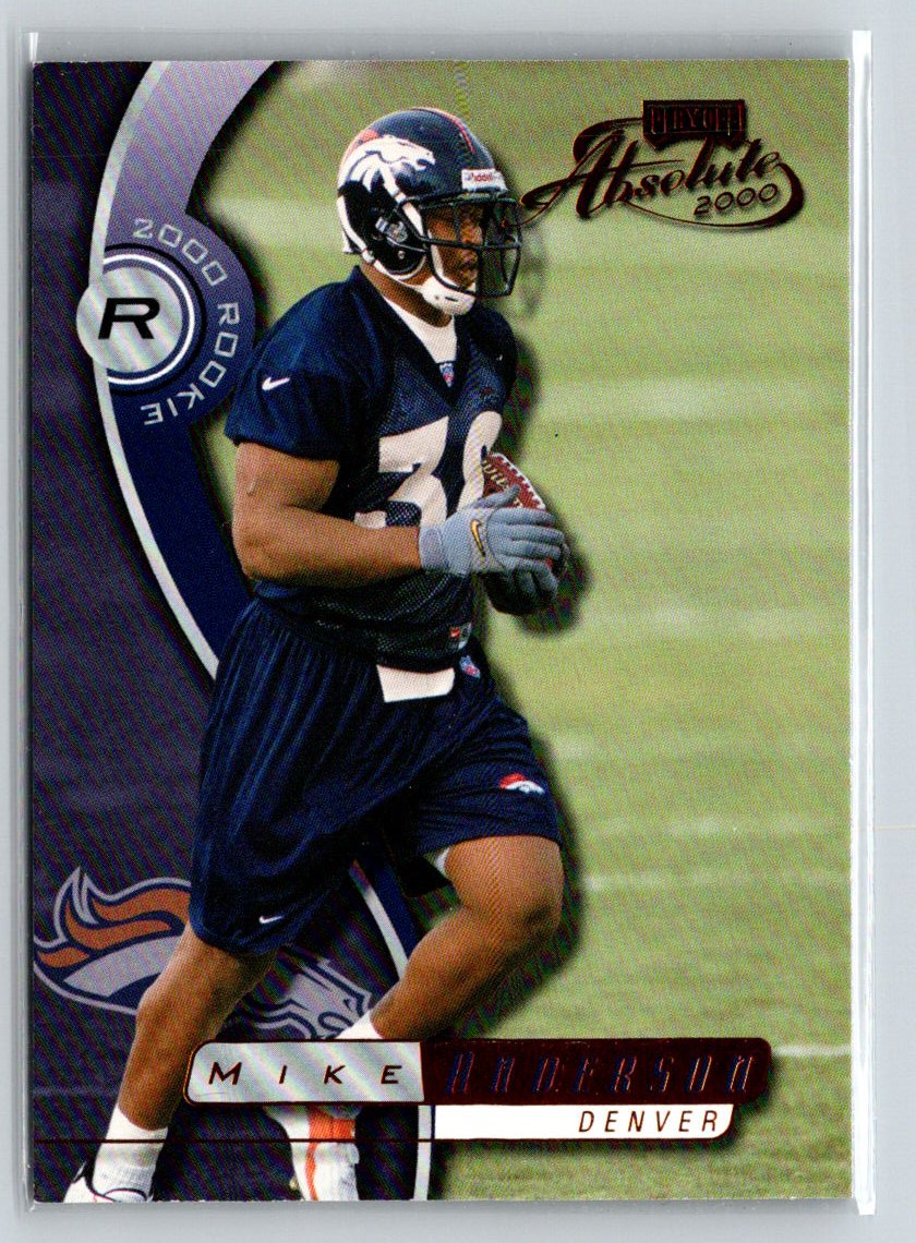 2000 Playoff Absolute #240 Mike Anderson #/3000 i46