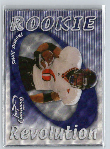 2000 Quantum Leaf #RR-19 Thomas Jones Rookie Revolution #/5000 i46
