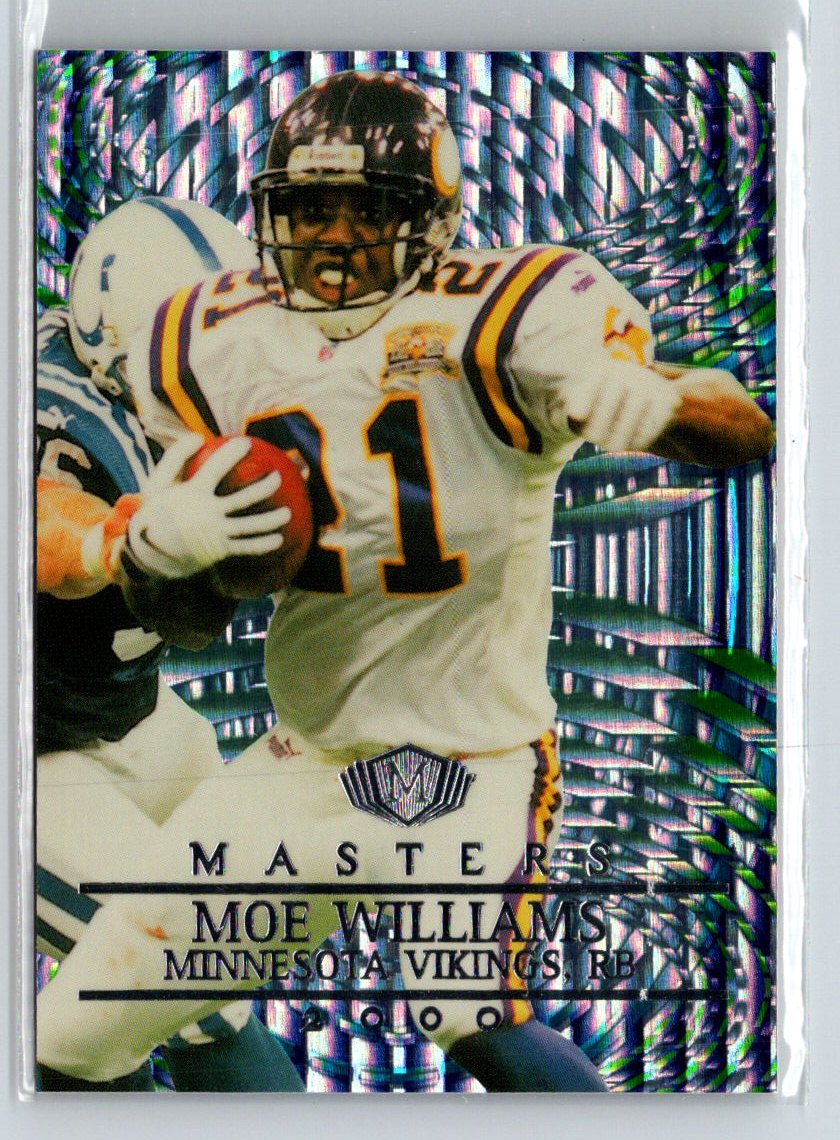 2000 Collector's Edge Masters #108 Moe Williams HoloSilver #/1000 i47