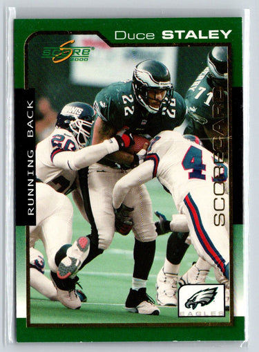 2000 Score #151 Duce Staley Scorecard #/2000 i56