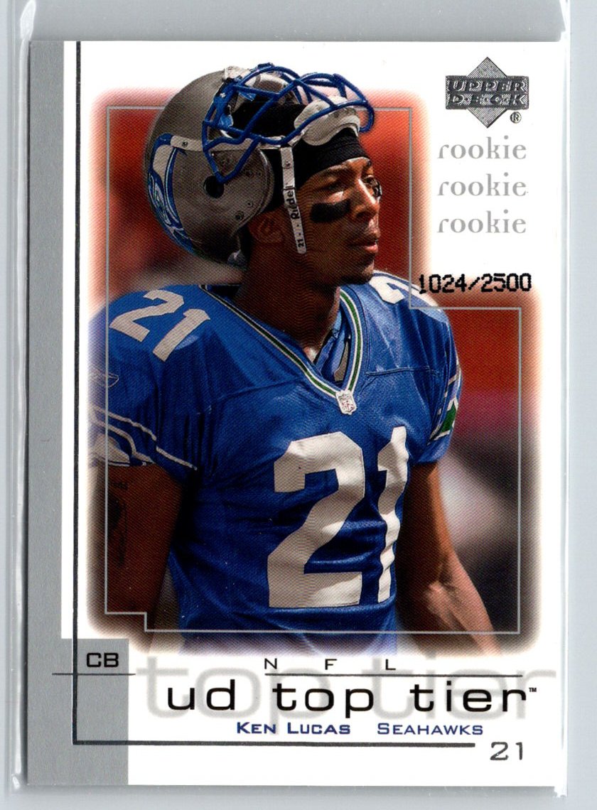 2001 Upper Deck Top Tier #279 Ken Lucas #/2500 i57