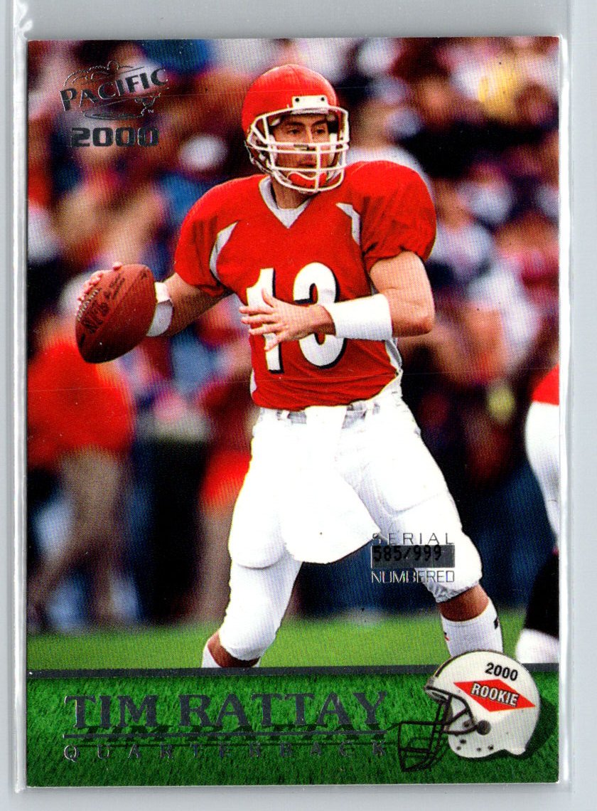 2000 Pacific #437 Tim Rattay Draft Picks #/999 i58