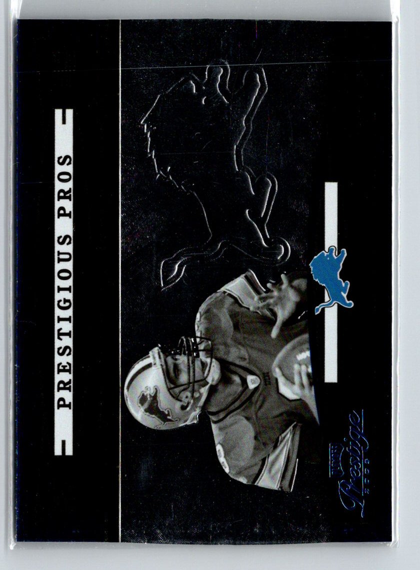 2005 Playoff Prestige #PP-26 Joey Harrington Prestigious Pros Blue #/250 i62