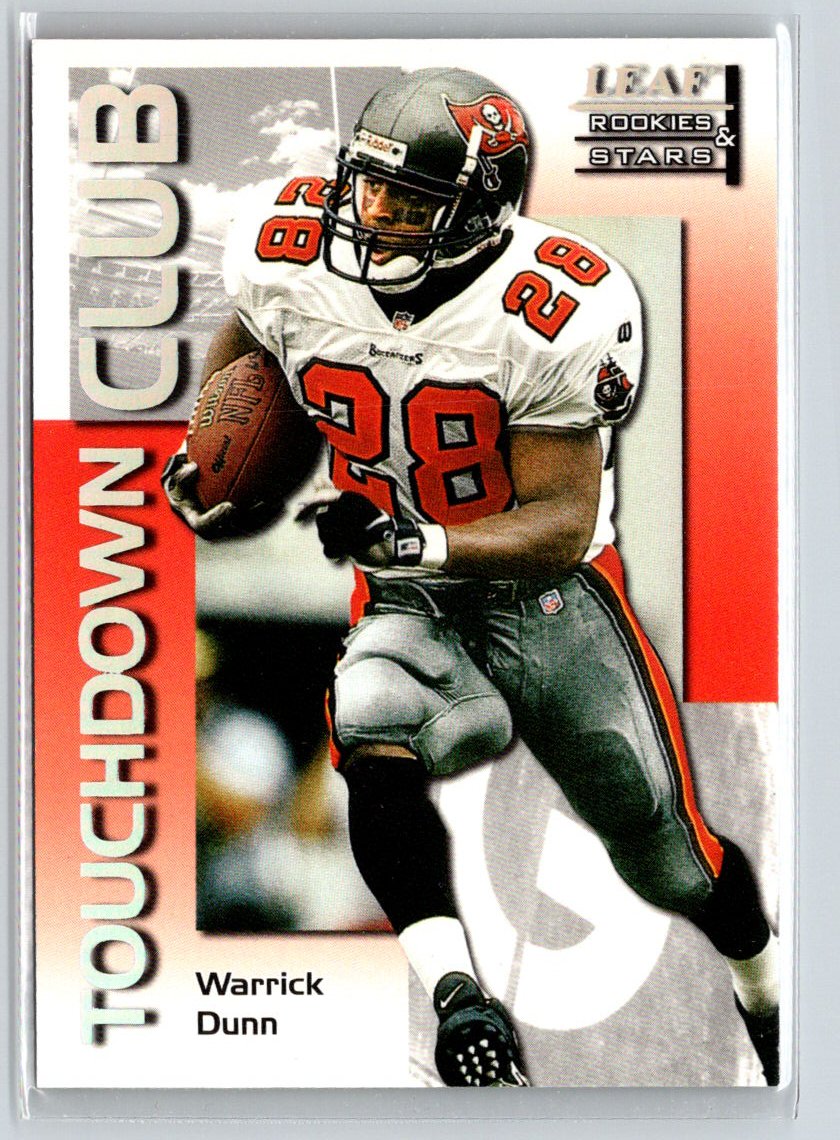 1998 Leaf Rookies & Stars #13 Warrick Dunn Touchdown Club #/5000 i63