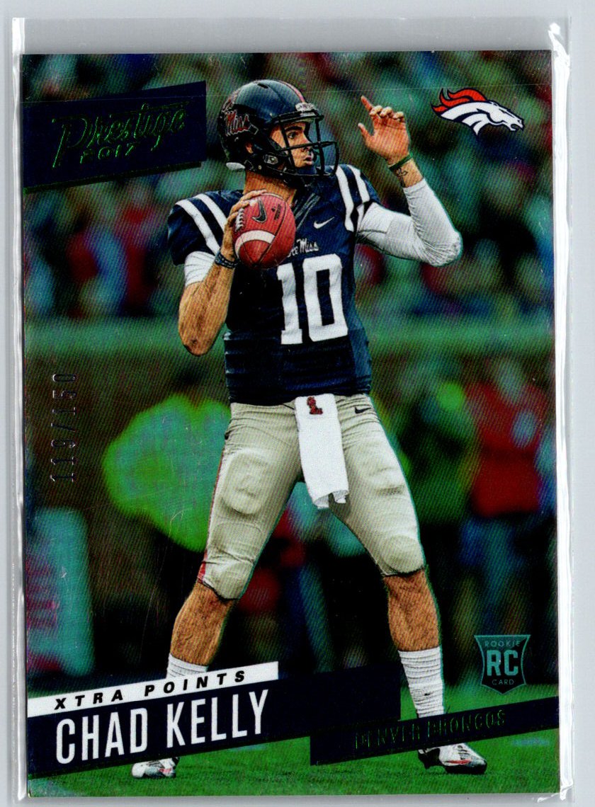 2017 Panini Prestige #268 Chad Kelly Rookie Xtra Points Green #/150 i58