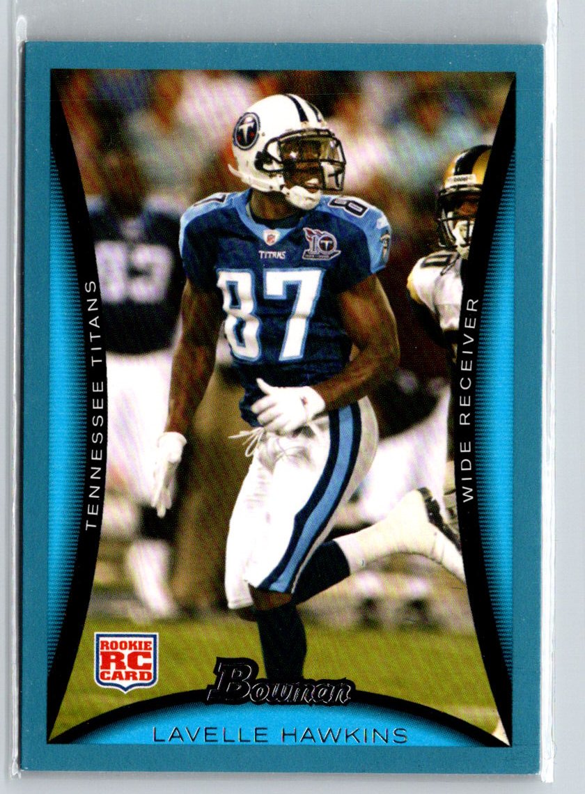 2008 Bowman #251 Lavelle Hawkins Blue #/500 i56