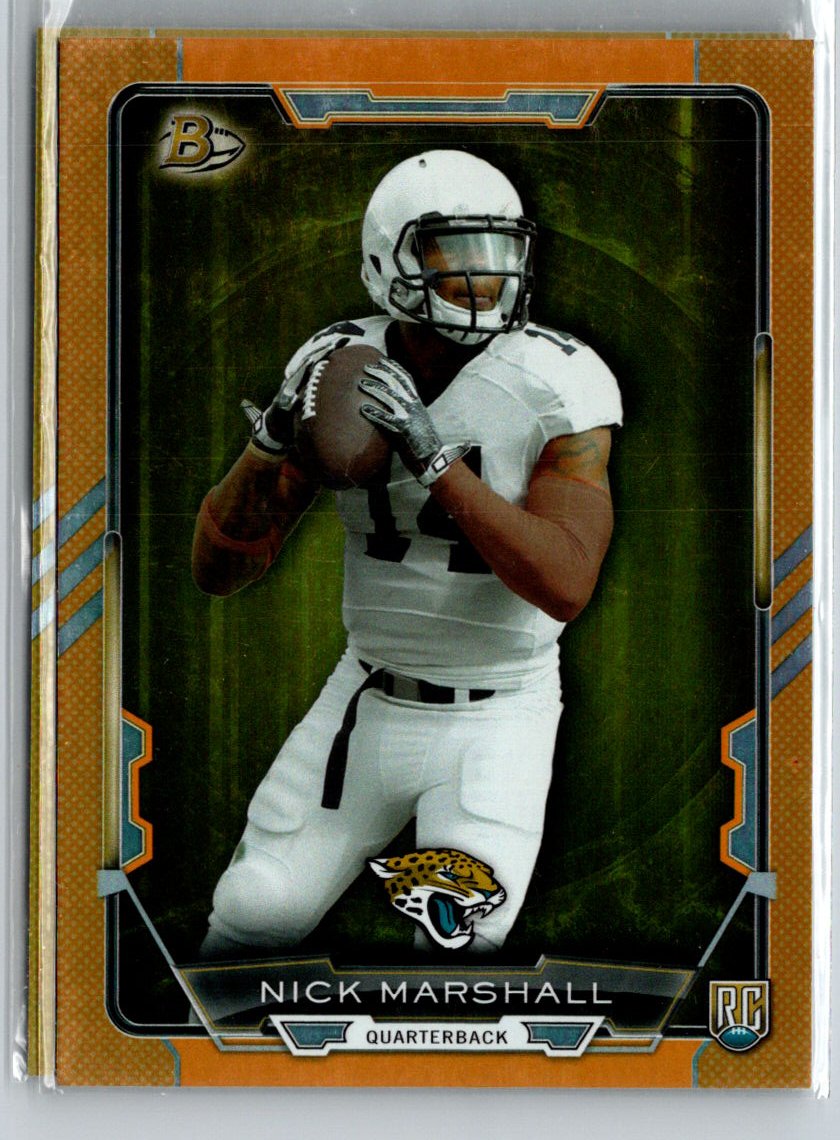 2015 Bowman #109 Nick Marshall Rookies Gold #/399 i64