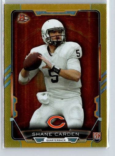 2015 Bowman #85 Shane Carden Rookies Gold #/399 i64