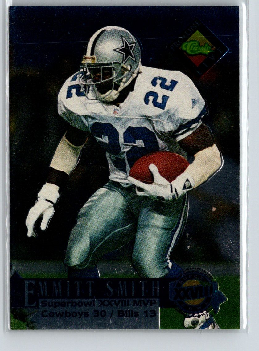 1994 Pro Line Live #ES1 Emmitt Smith MVP, #/15000 i56