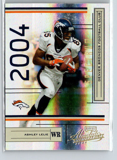 2004 Playoff Absolute Memorabilia #45 Ashley Lelie Spectrum #/100 i64
