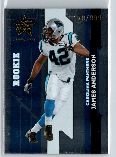 2006 Leaf Rookies & Stars Longevity #145 James Anderson #/999 i66