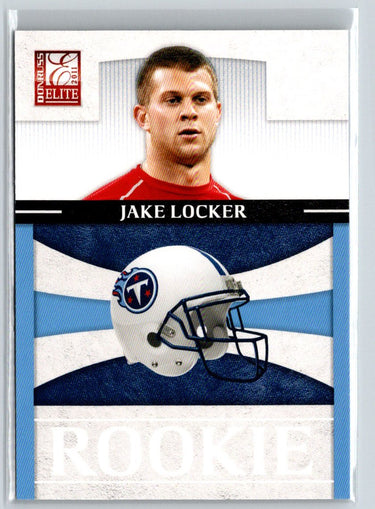 2011 Donruss Elite #33 Jake Locker Rookie NFL Team Logo #/999 i59