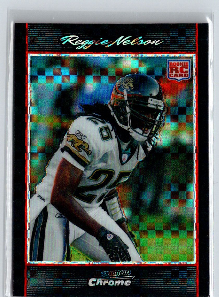 2007 Bowman Chrome #BC12 Reggie Nelson Xfractors #/275 i65