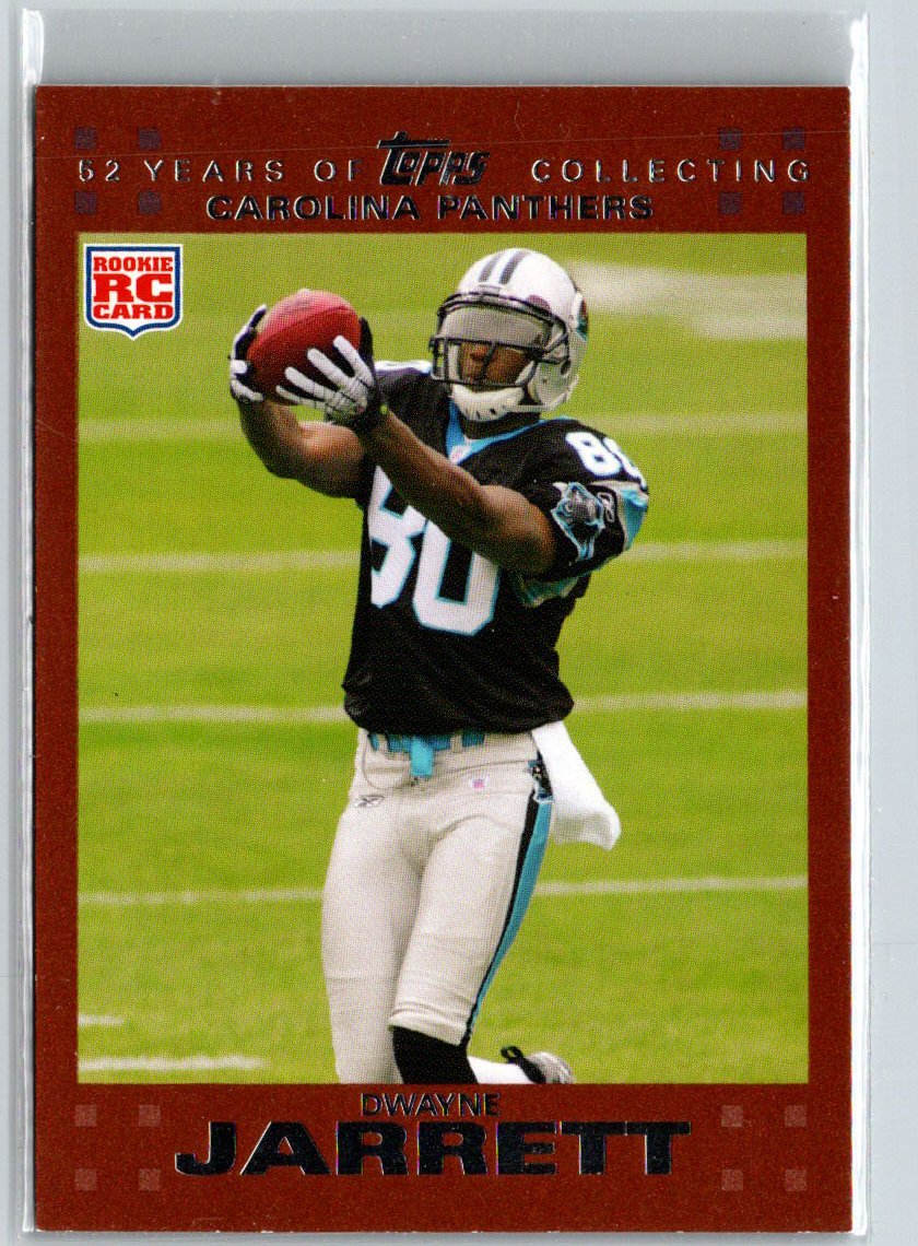 2007 Topps #322 Dwayne Jarrett Copper #/2007 i67