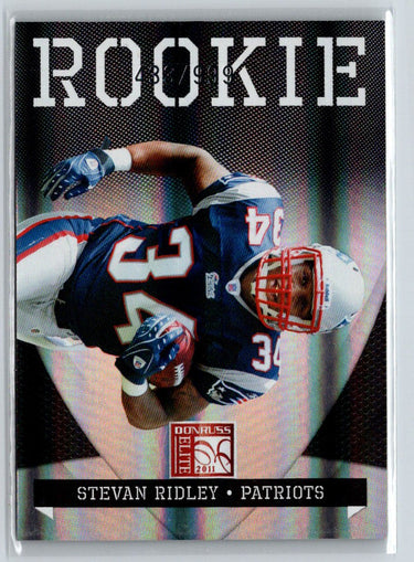 2011 Donruss Elite #192 Stevan Ridley #/999 i59