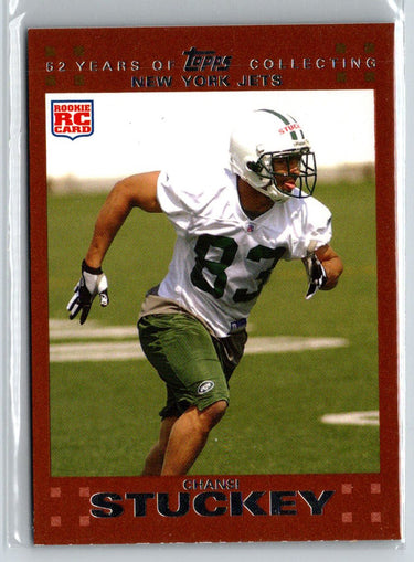 2007 Topps #329 Chansi Stuckey Copper #/2007 i67