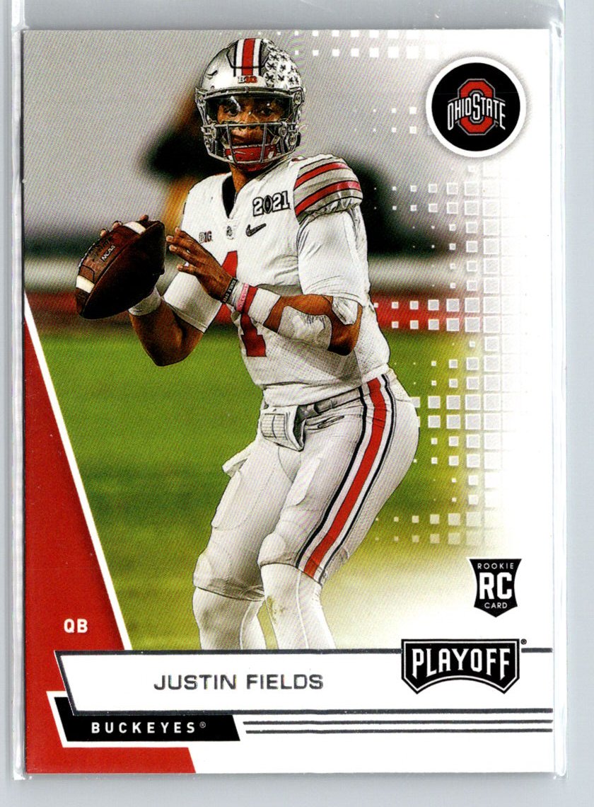 2021 Panini Chronicles Draft Picks #380 Justin Fields i70