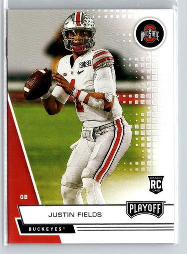 2021 Panini Chronicles Draft Picks #380 Justin Fields i70