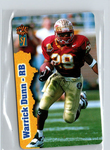 1997 Score Board Talk N' Sports #18 Warrick Dunn i73
