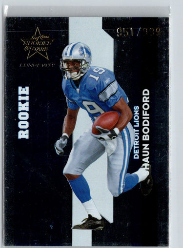 2006 Leaf Rookies & Stars #194 Shaun Bodiford #/999 i66