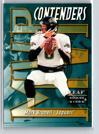 1998 Leaf Rookies & Stars #13 Mark Brunell MVP Contenders #/2500 i63