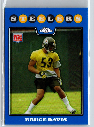 2008 Topps Chrome #TC256 Bruce Davis Blue Refractors i70