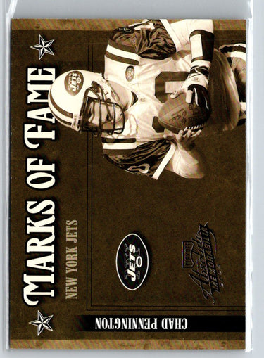 2004 Absolute Memorabilia #MOF-5 Chad Pennington Marks of Fame #/1000 i63