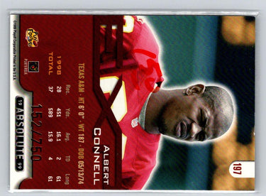 1999 Playoff Absolute EXP #197 Albert Connell Tools of the Trade #/750 i66